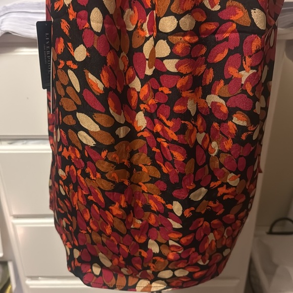 Liverpool Los Angeles Multicolor High neck sleeveless top, large, new - Picture 7 of 8